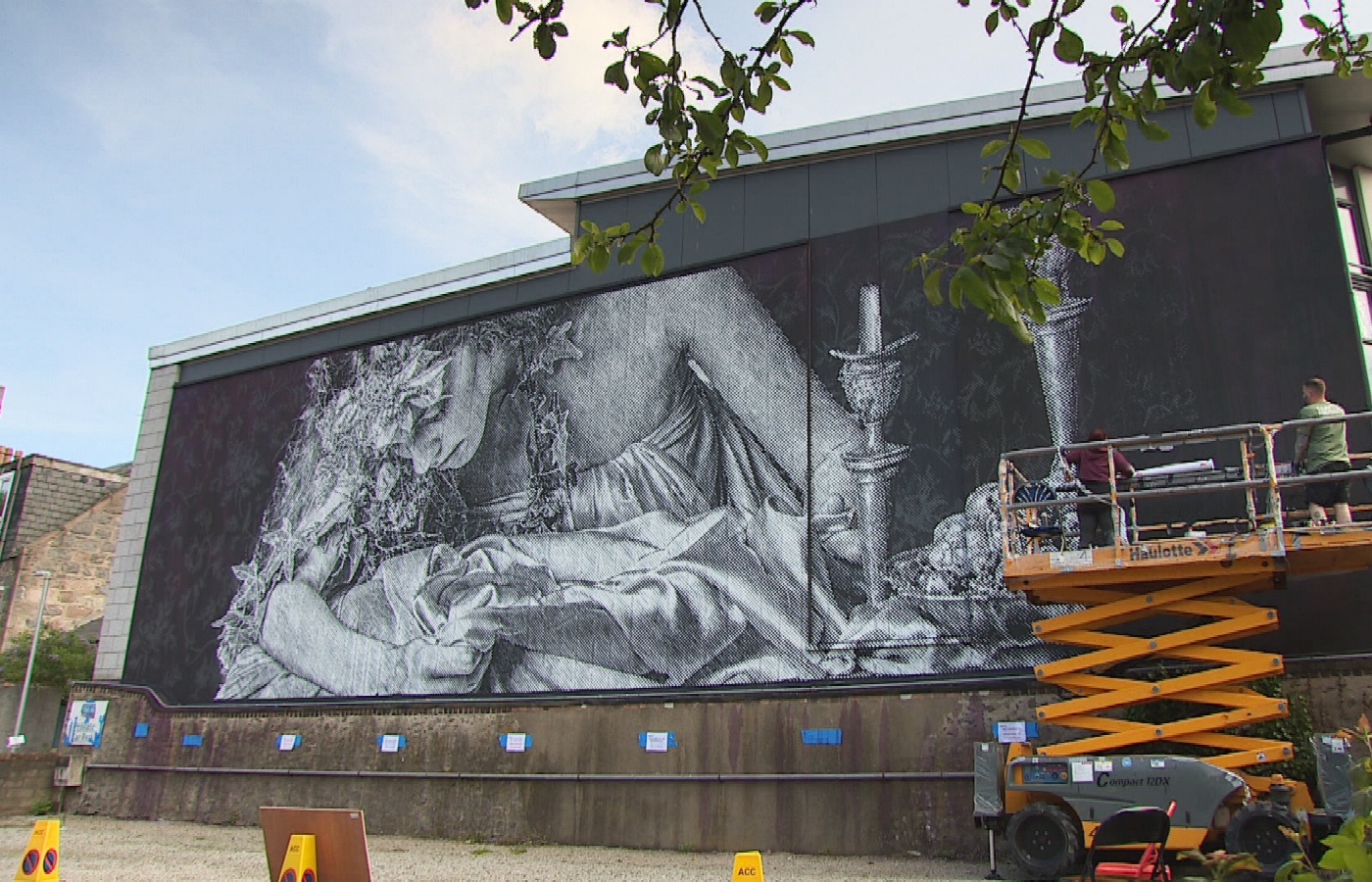 This year 13 artists are transforming some of the city's grey walls into eye-catching art.