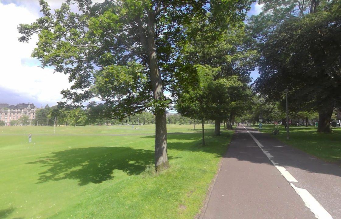 Man rushed to hospital after assault involving cyclist at Leamington Walk in Edinburgh
