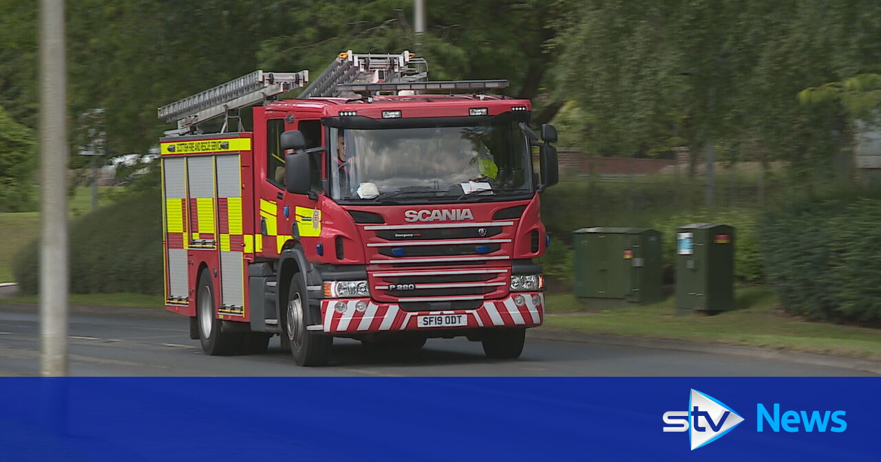 Car in Kirkcaldy, Fife 'deliberately' set on fire as Police Scotland