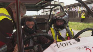 Speed of Sight: New drive to get disabled people behind race car wheel