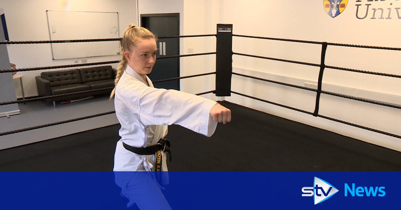 Dundee WUKF World Karate Championships Karate fighters taking part in