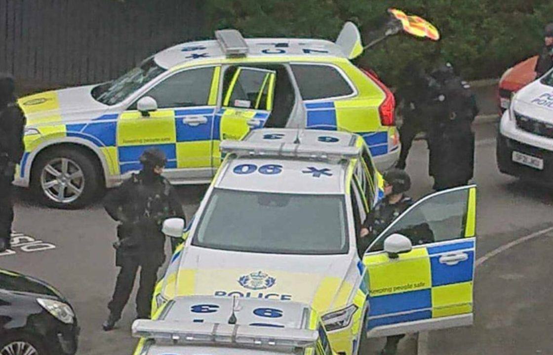 Armed police descend on Cowdenbeath property as warrant issued