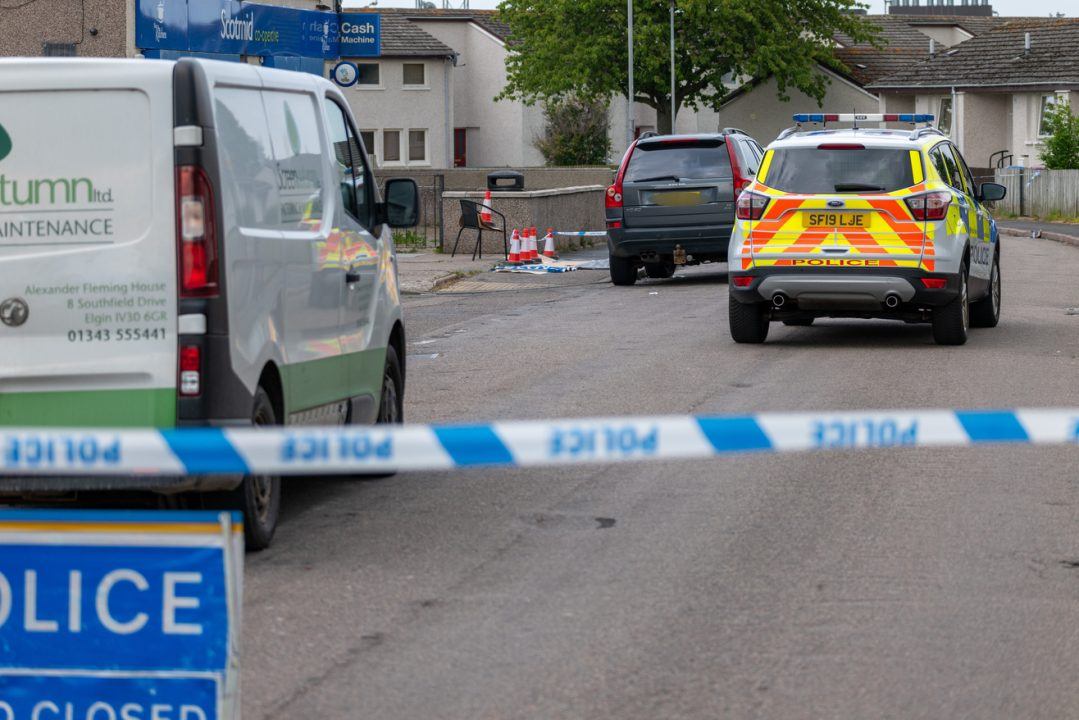 Moray woman in hospital and two arrested after alleged stabbing near Buckie shop