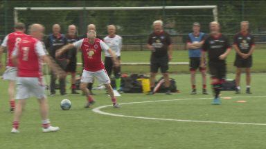 76 teams compete in the Walking Football Scottish Cup