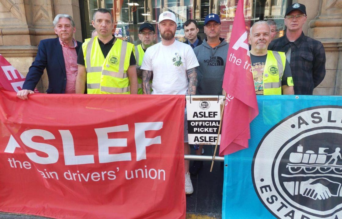 Train drivers join picket lines in Scotland as strikes shut stations across UK