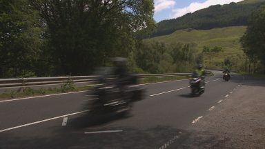 PRIME: New road markings being trialled for motorcyclists on Scotland’s roads