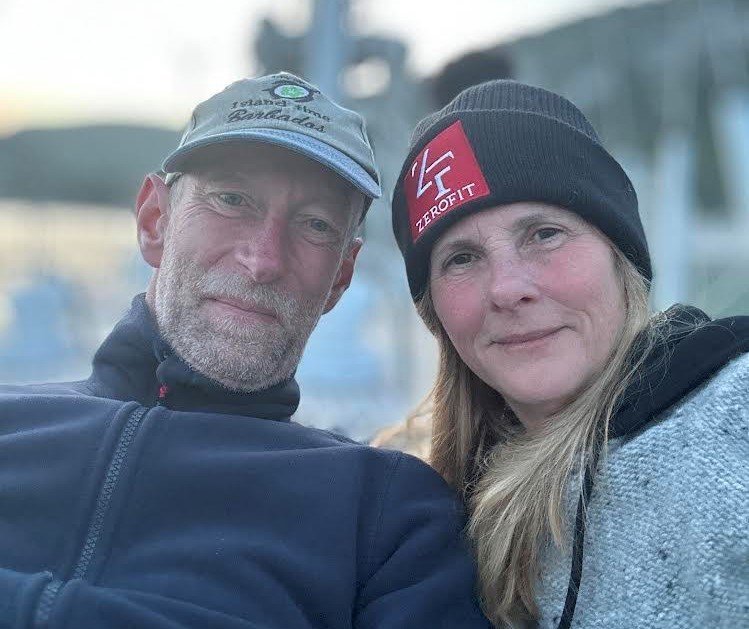 Mark and Karen will be attempting to sail as far as the Faroe Islands.