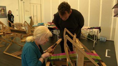 How weaving is helping people add a new string to their bow at Scotland’s design museum
