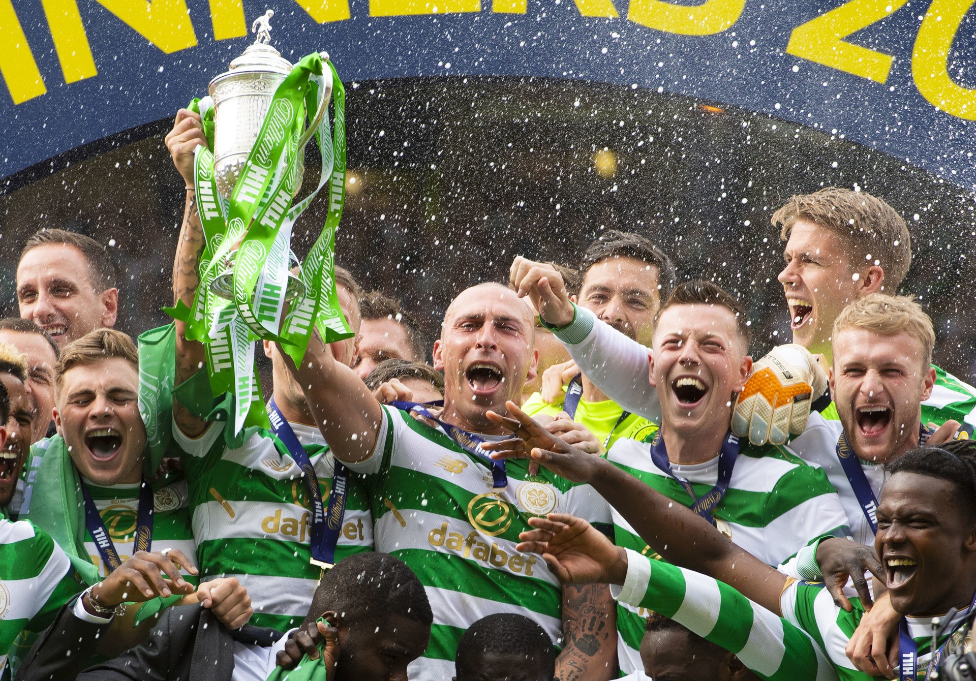 Celtic completed a second successive Treble with a win over Motherwell. (Photo by SNS Group)