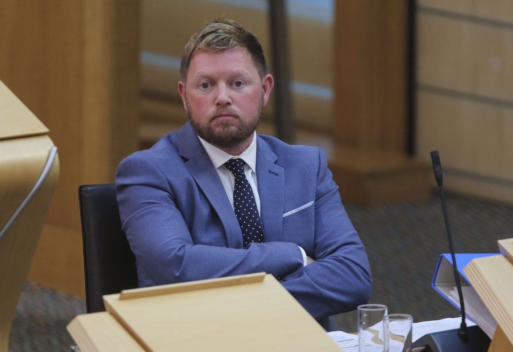 Tory MSP says disagreements should be tolerated as he leaves front bench after Douglas Ross reshuffle