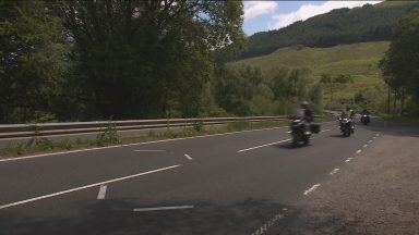 New road markings trialled to improve motorcycle safety