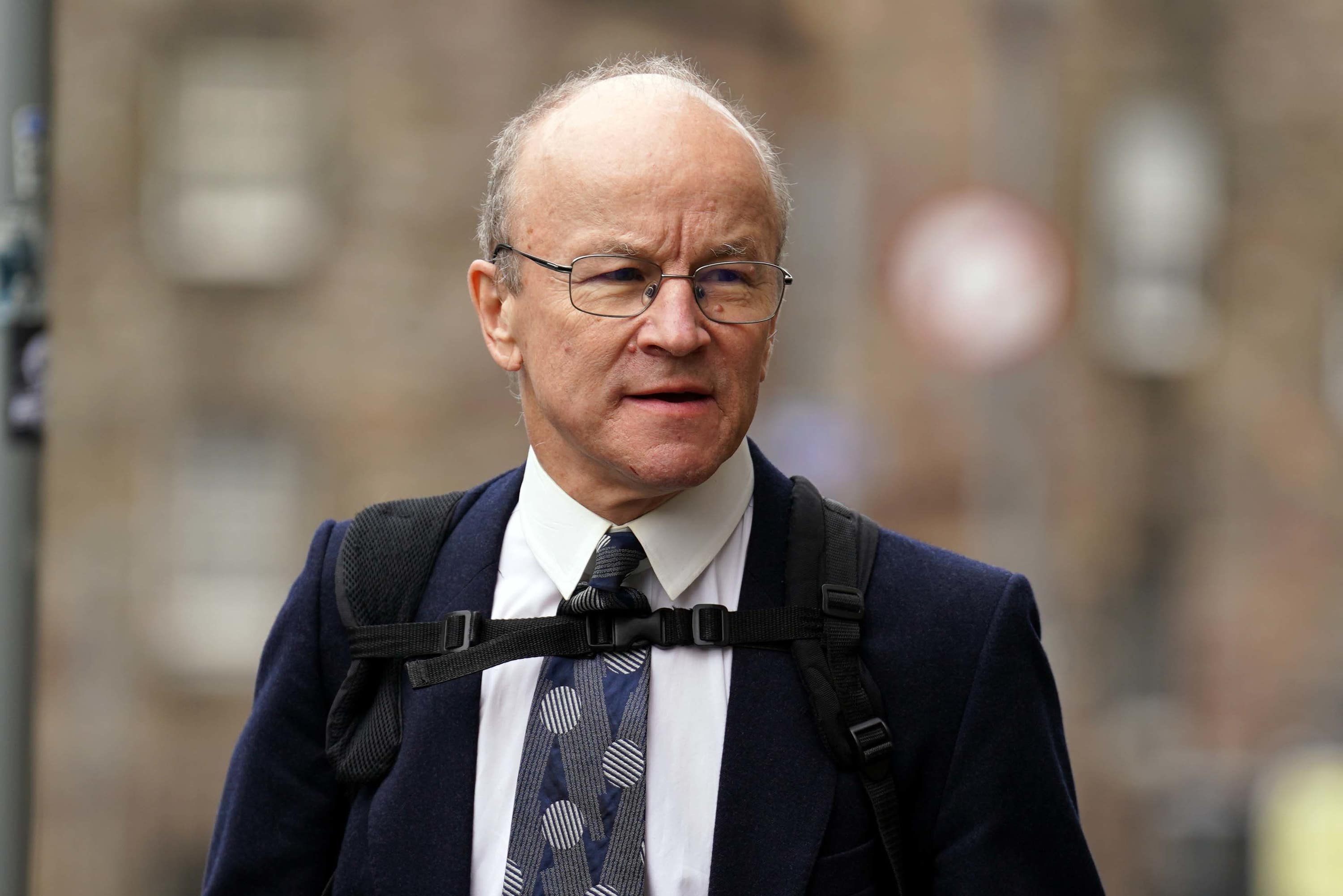 Nicholas Rossi’s lawyer Mungo Bovey KC (Andrew Milligan/PA)
