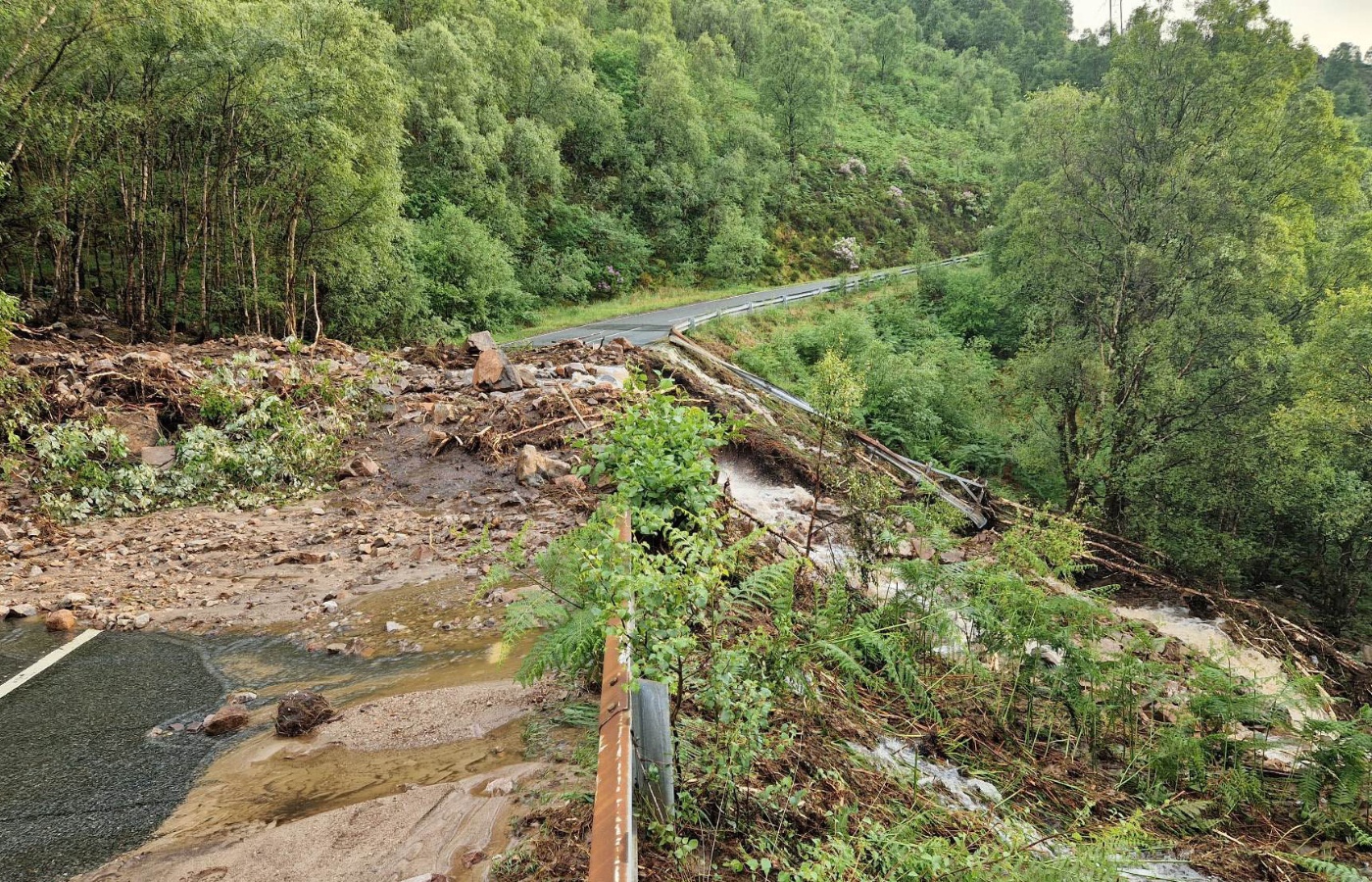 Drivers facing 100 mile diversions on A86 and West Highland Line