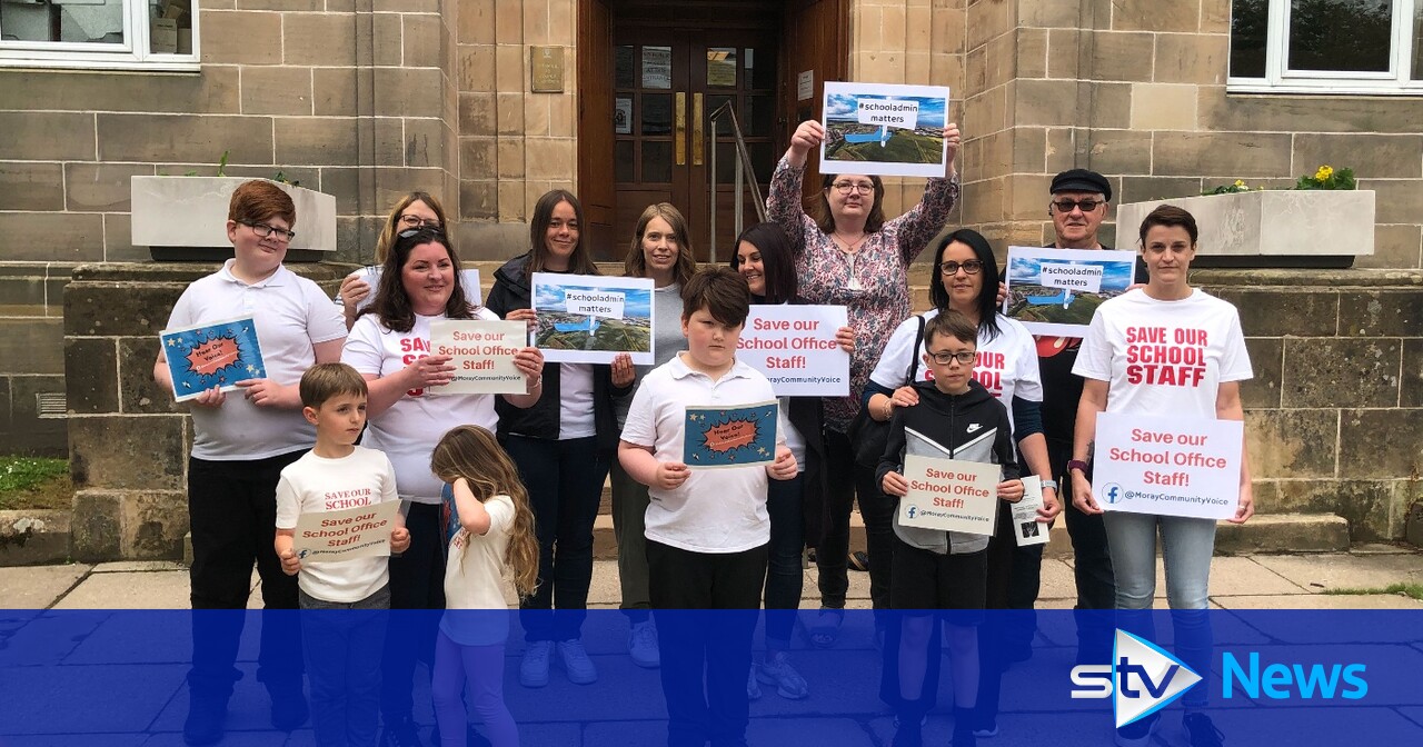 Concerned parents lobby Moray councillors over school job cuts | STV News