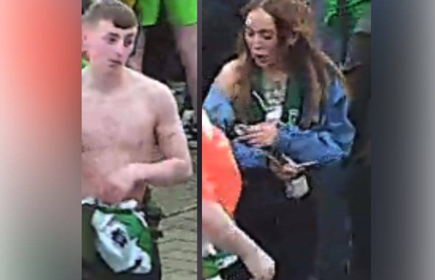 Police release CCTV of man and woman in connection to incident at ...