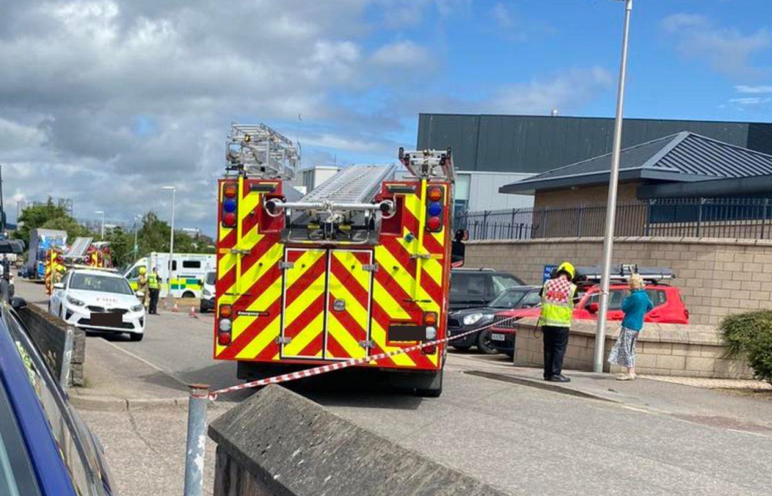 Inverness street locked down for hours after chemical spill at police station