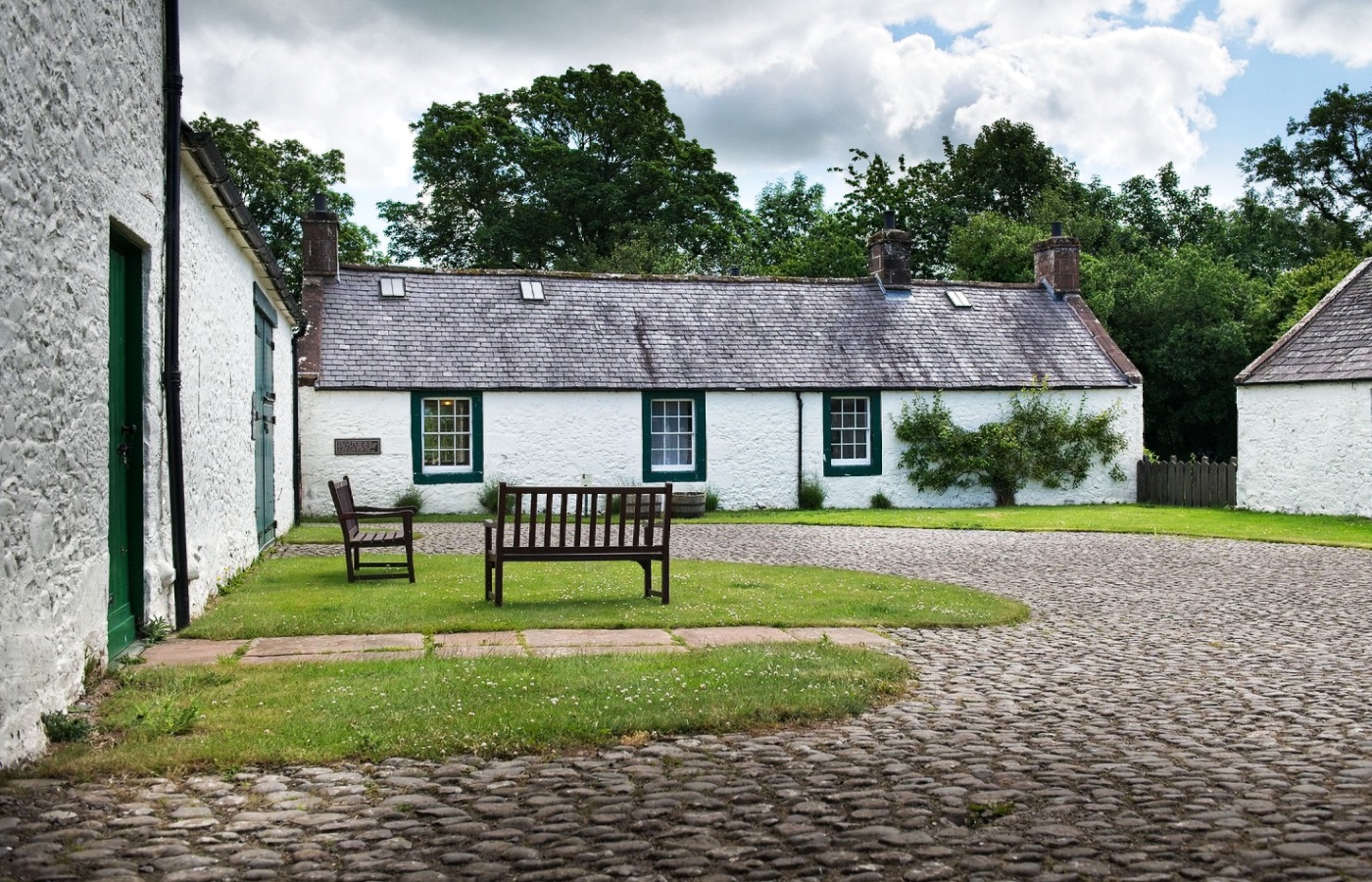 Entrance to Robert Burns Ellisland Farm