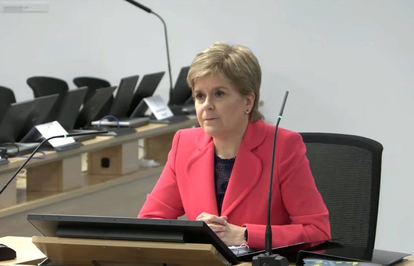 Nicola Sturgeon said the Scottish Government was 'open, transparent and accountable' throughout its pandemic response.