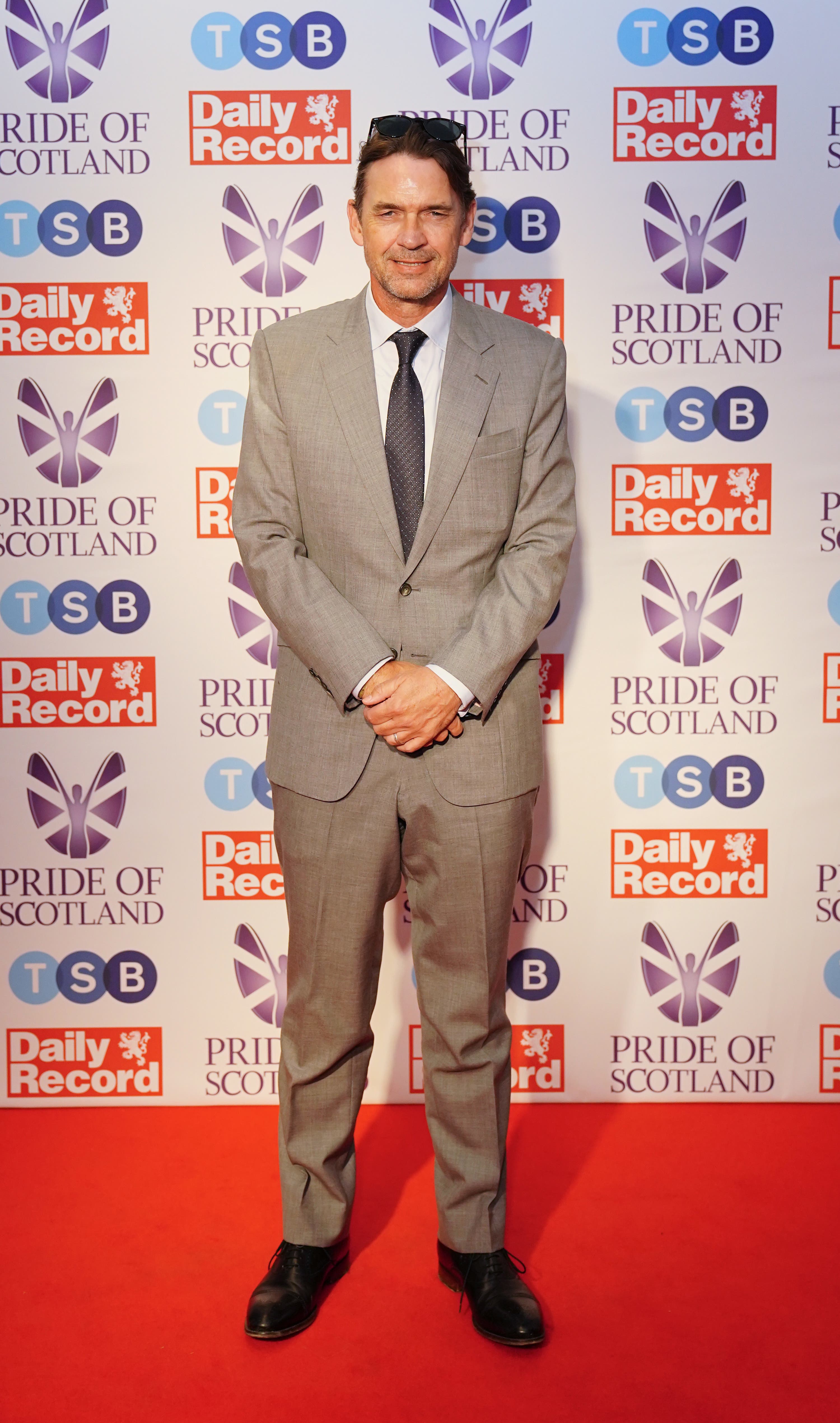 Dougray Scott arrives for the Pride of Scotland Awards at the Assembly Rooms in Edinburgh.