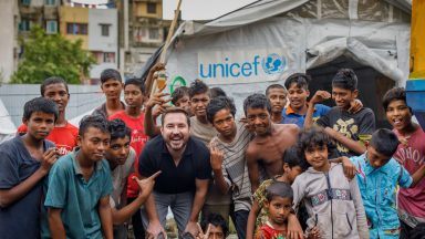 Actor Martin Compston tells of ‘horrors’ of child labour after Unicef visit to Bangladesh