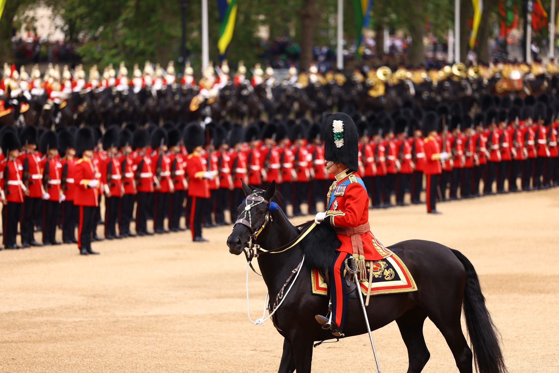 Poilu Attending to a Generals Horse----RETIRED - Products