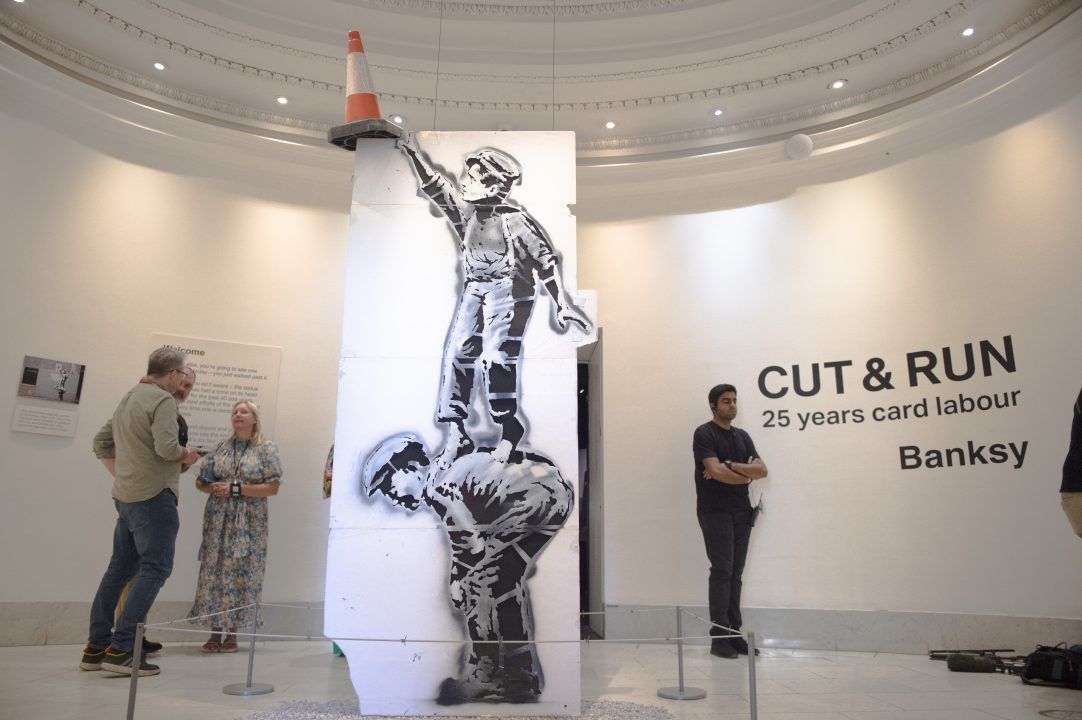 Banksy asks for public help on where to take Cut and Run exhibition next after Glasgow success