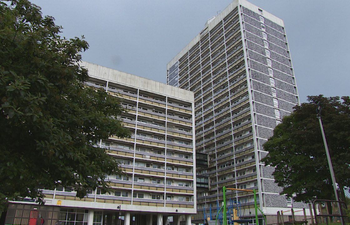 Woman charged with murder after man’s body found in high rise flat in Aberdeen