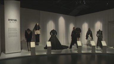 Black dress exhibition opens at National Museum of Scotland