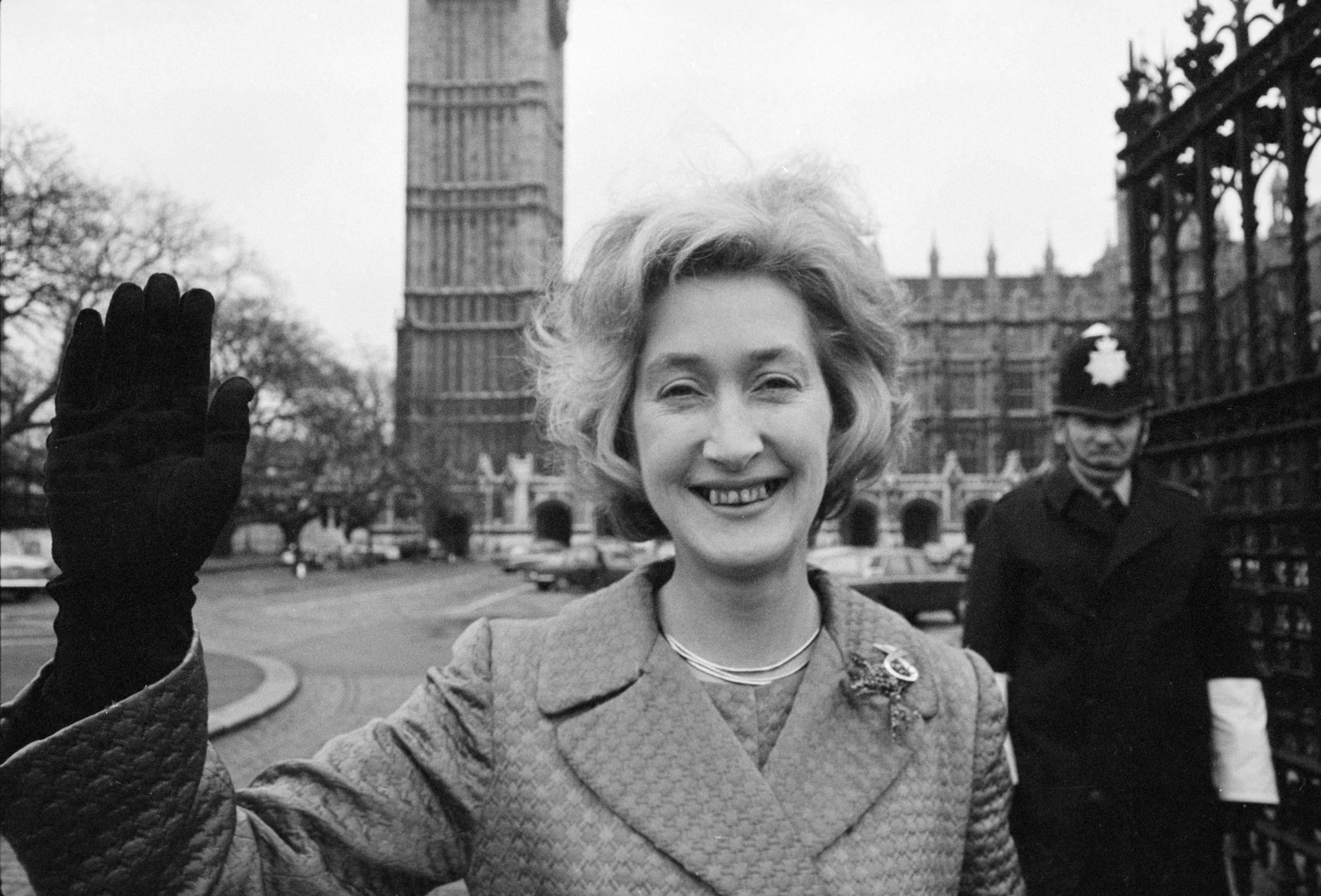 Winnie Ewing was a trailblazing politician, becoming the SNP's first female MP in 1967.