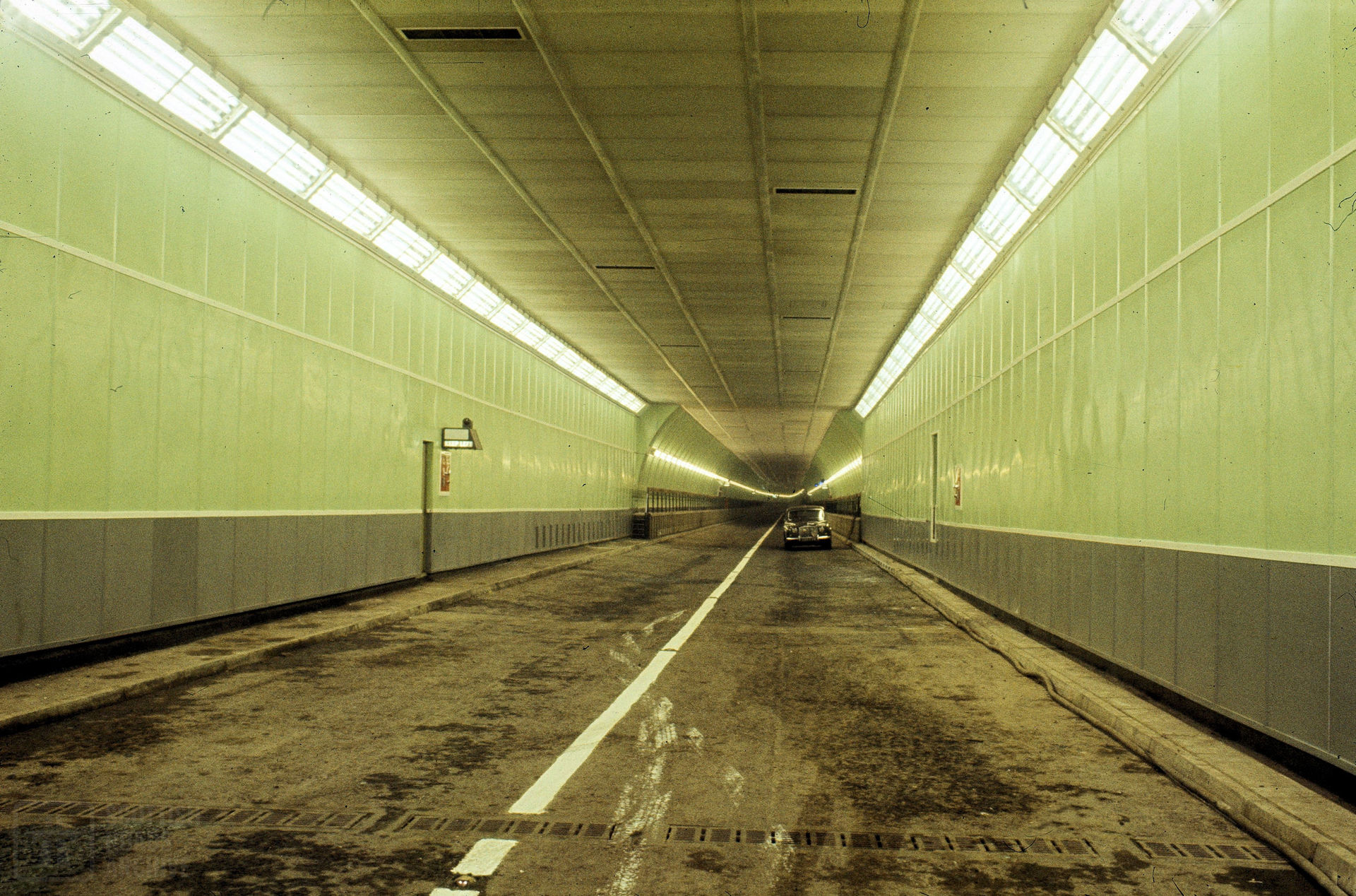 Clyde Tunnel - Northbound Tunnel Completed (June 1963)