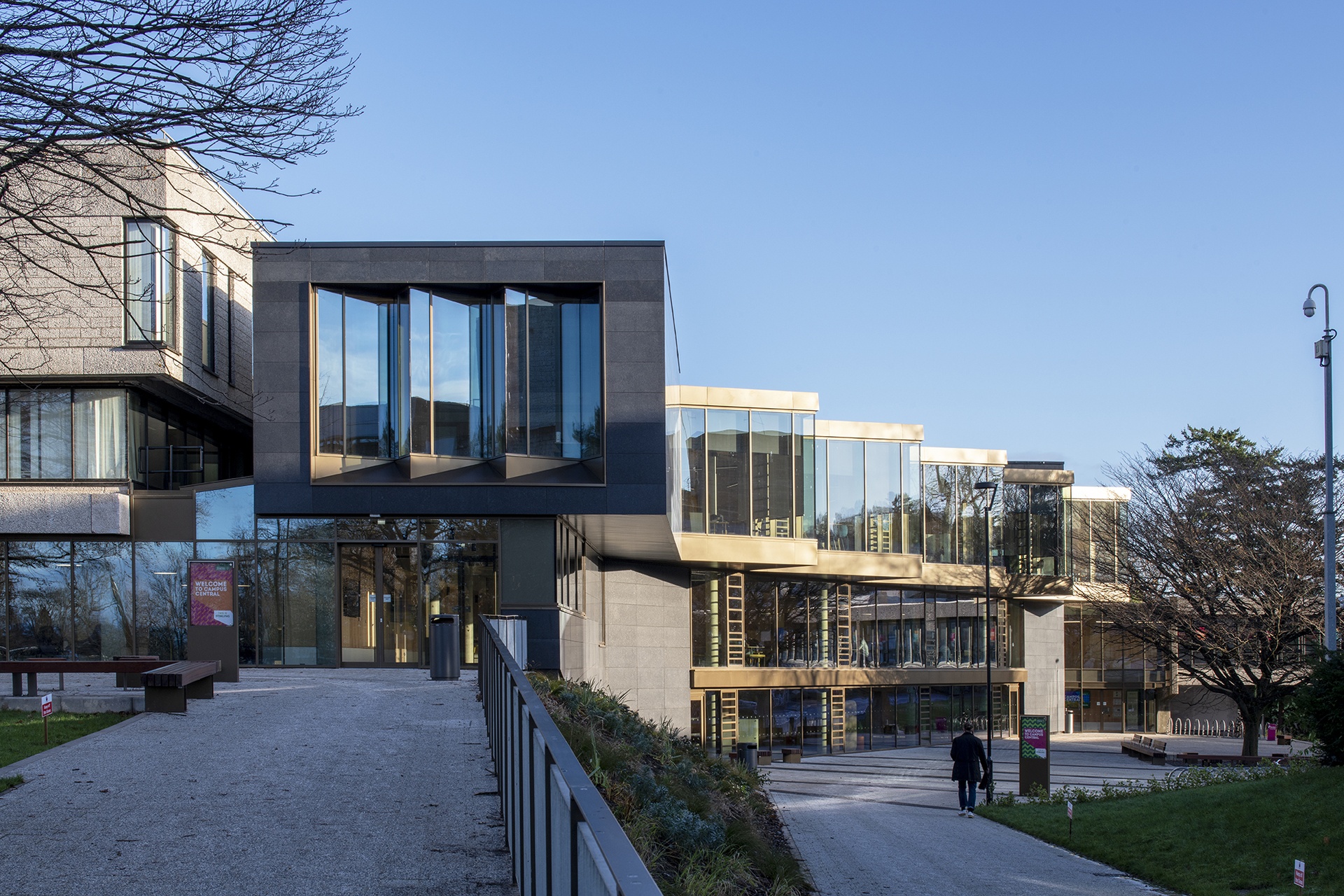 Campus Central, University of Stirling.