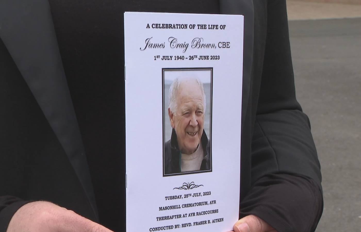 Some of the biggest names in Scottish football gathered to remember Brown.