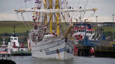 Tall Ships dock in Aberdeen as an appeal for volunteers launched