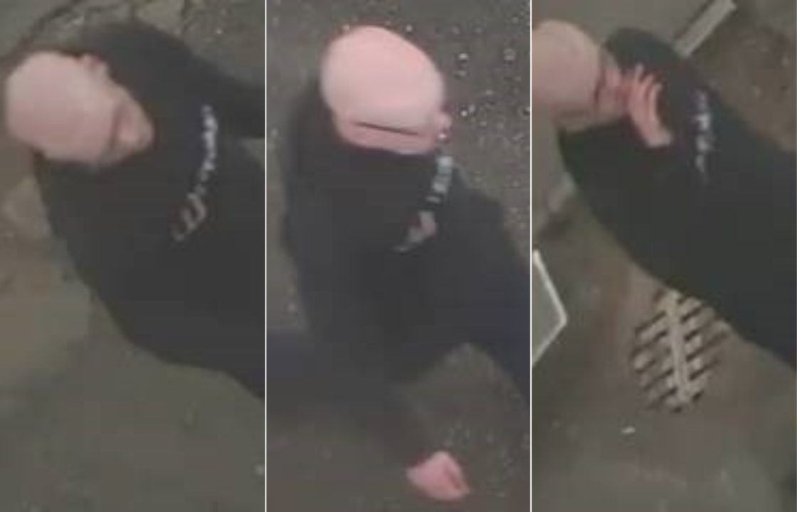 CCTV images of man released by police in connection with robbery in Ayrshire