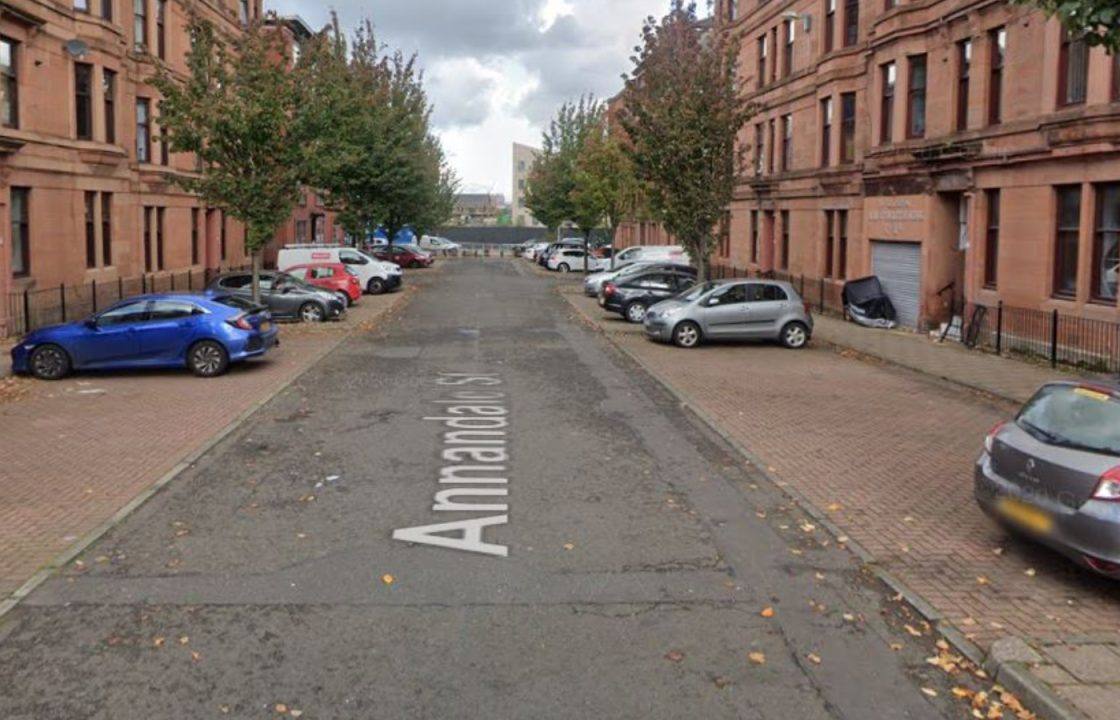Elderly woman dies at scene after blaze rips through flat in Annandale Street, Glasgow