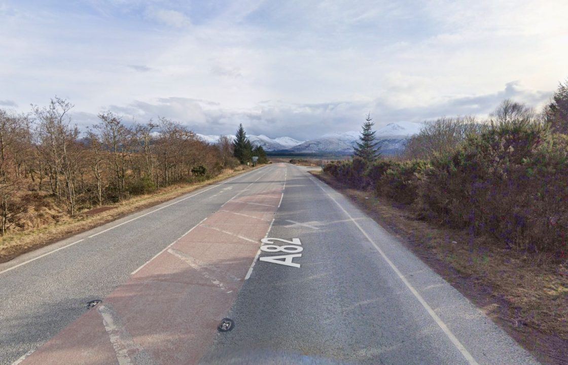 Three people rushed to hospital following crash on major A82 road at Spean Bridge near Fort William