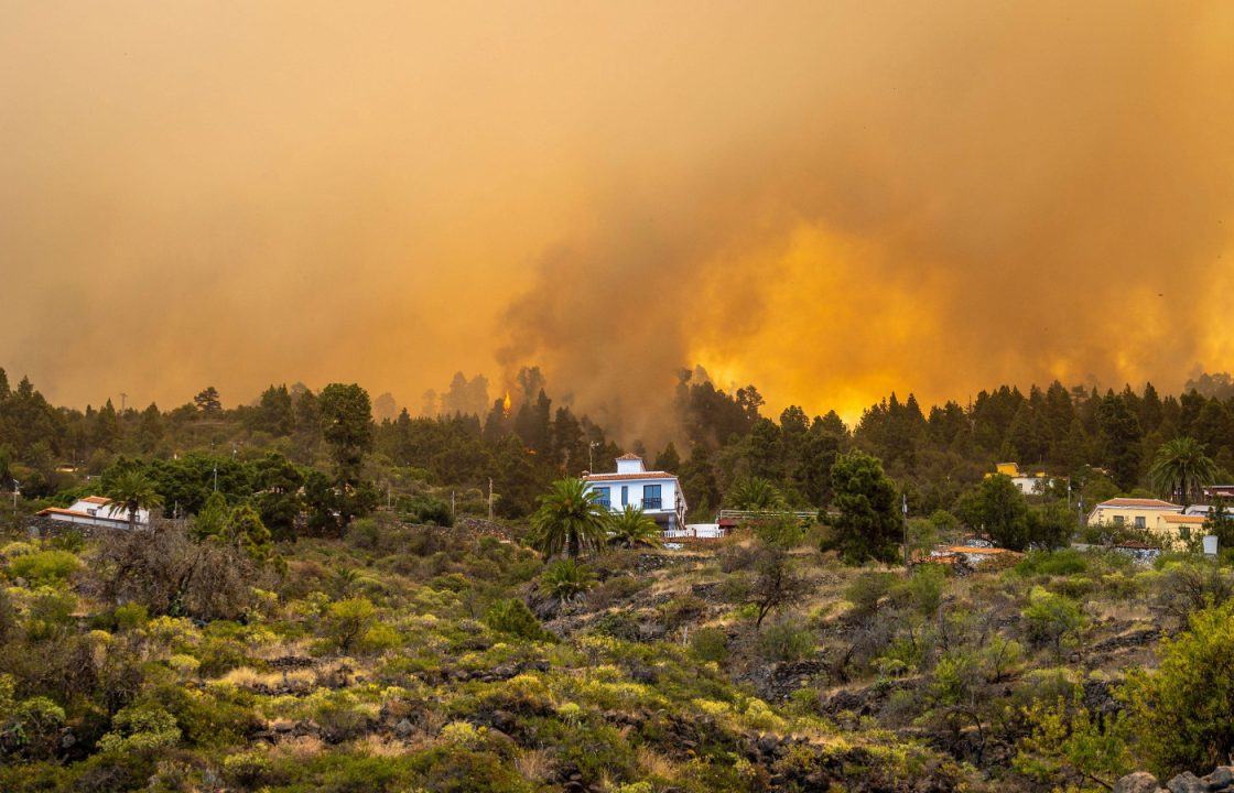 Thousands evacuated as wildfire hits La Palma in Canary Islands