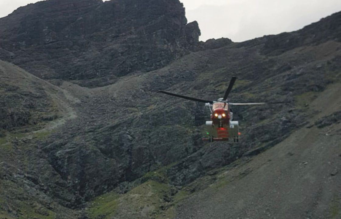 Man dies after falling on 3,000ft mountain on Skye