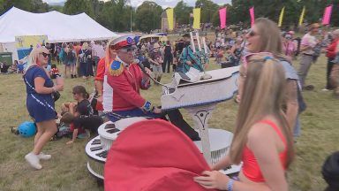 Revellers gather in Highlands for Belladrum music festival