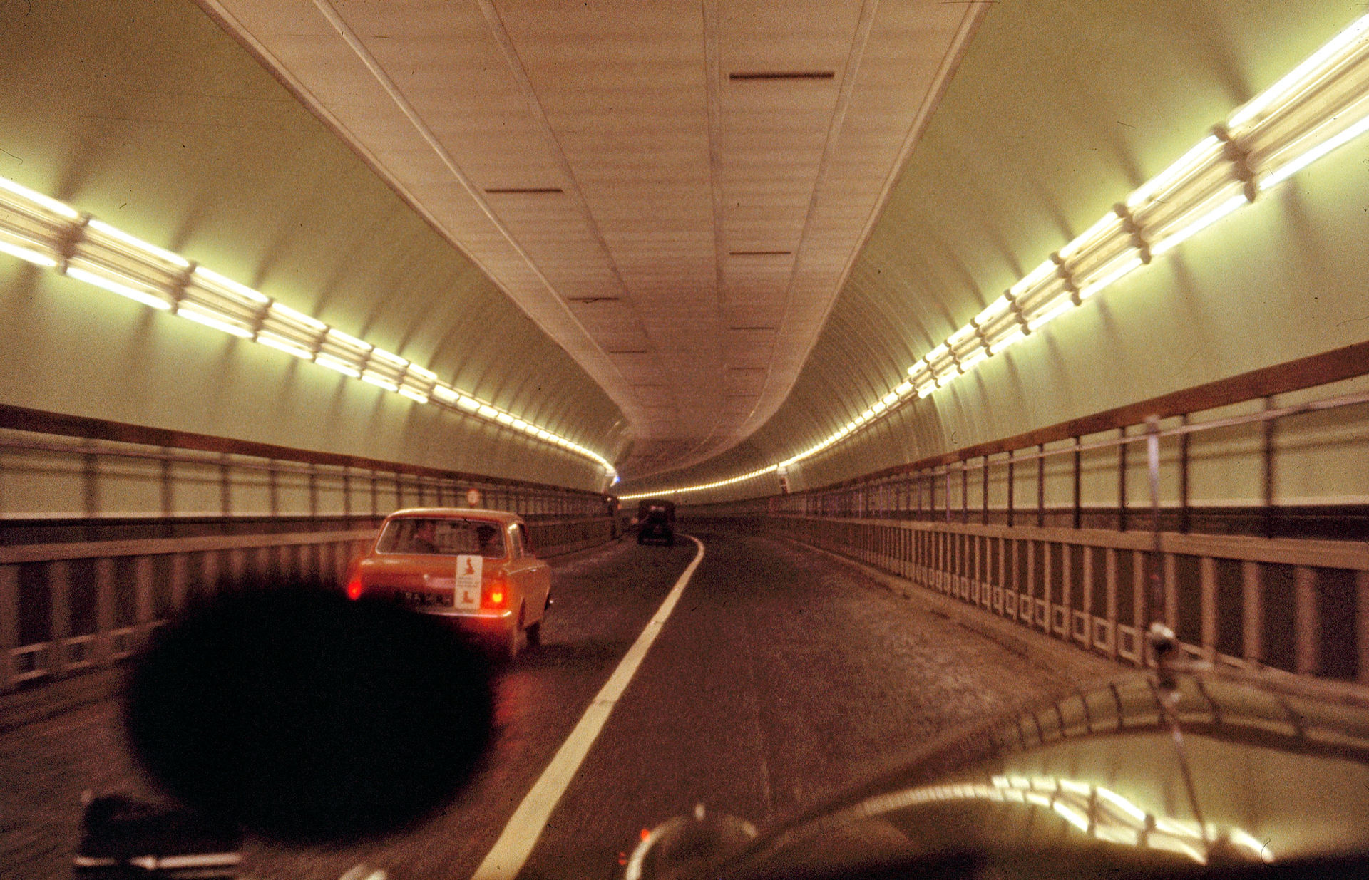 Clyde Tunnel - First Learner Driver (July 1963)