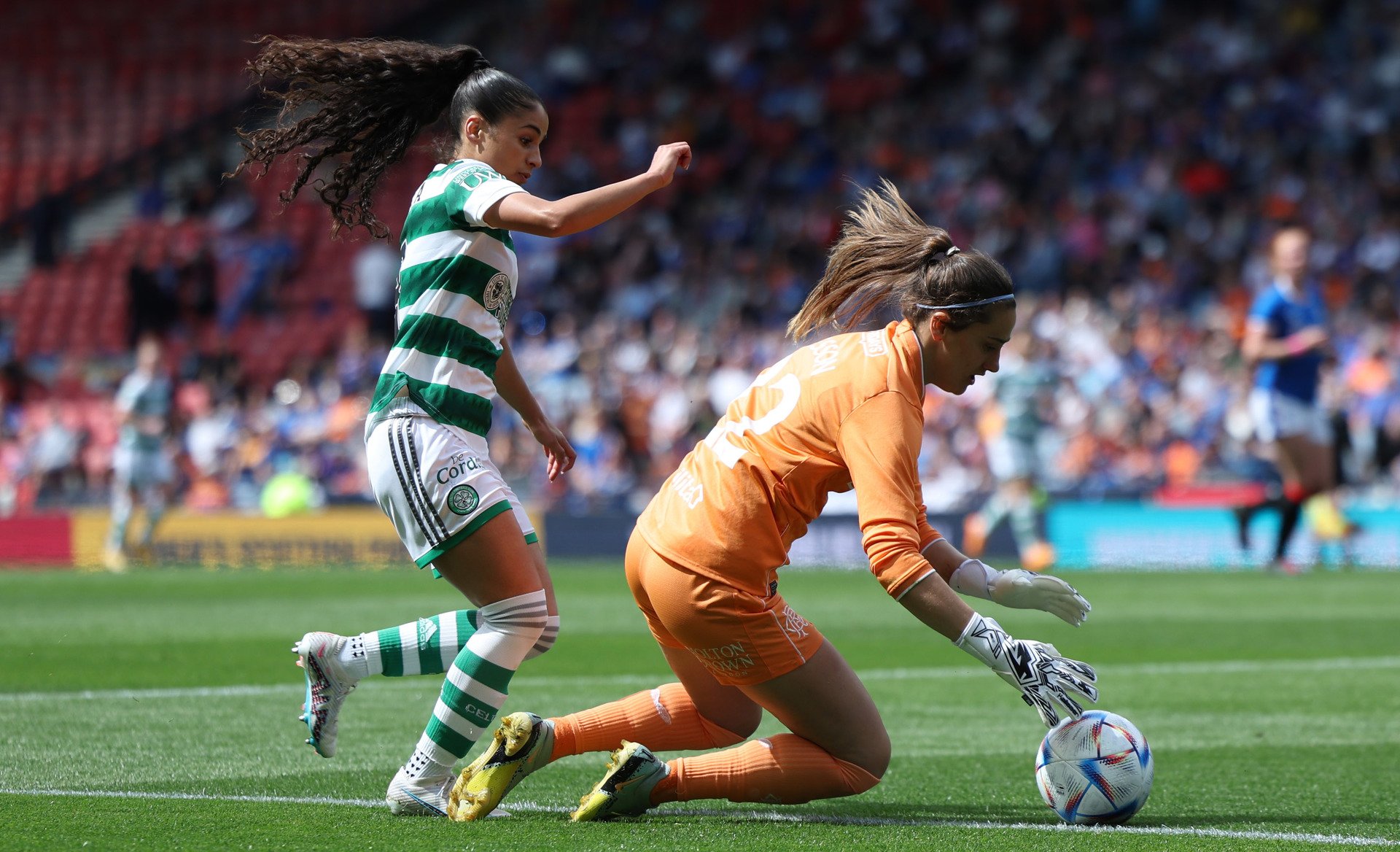 Victoria Esson: New Zealand stopper started for Rangers in the Scottish Cup final. 