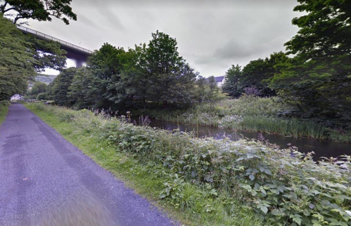 Man dies after being knocked over by dog on path near Erskine Bridge as woman charged