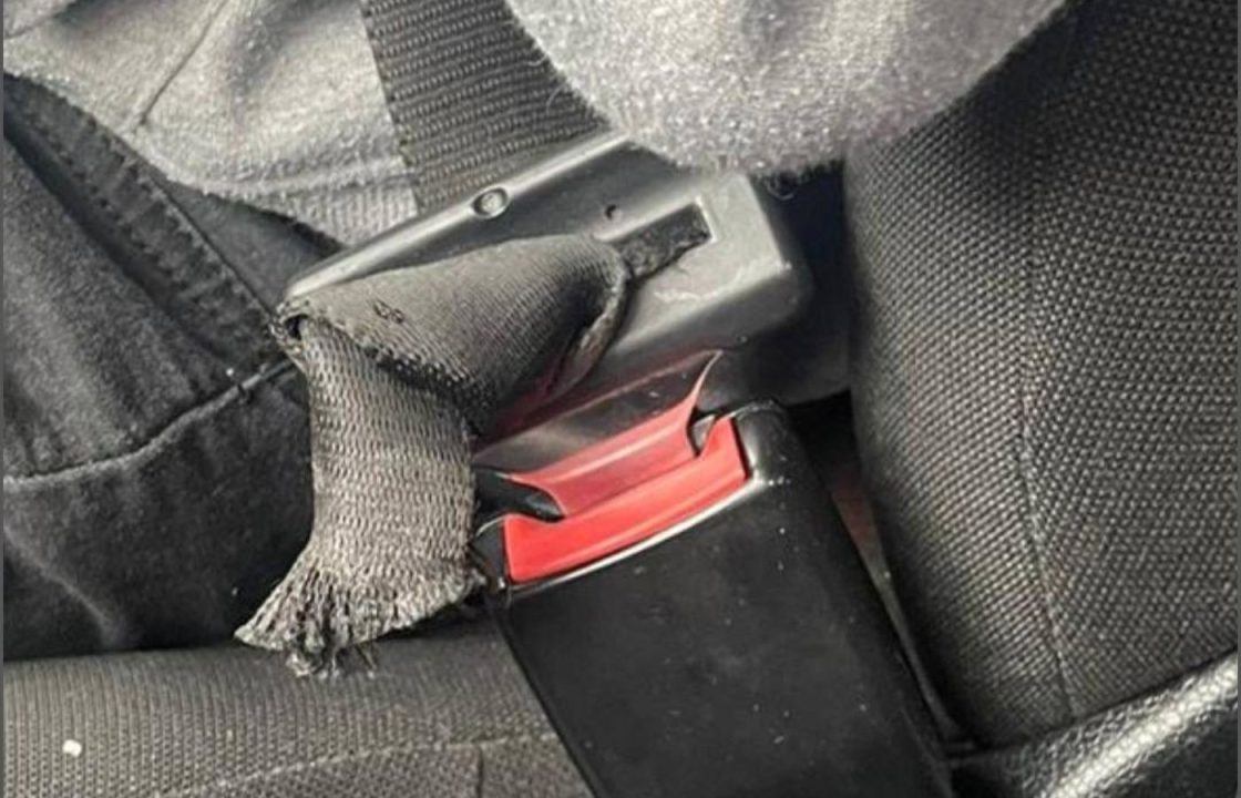 Police Scotland fine Fife driver after ‘badly maintained’ seatbelt found