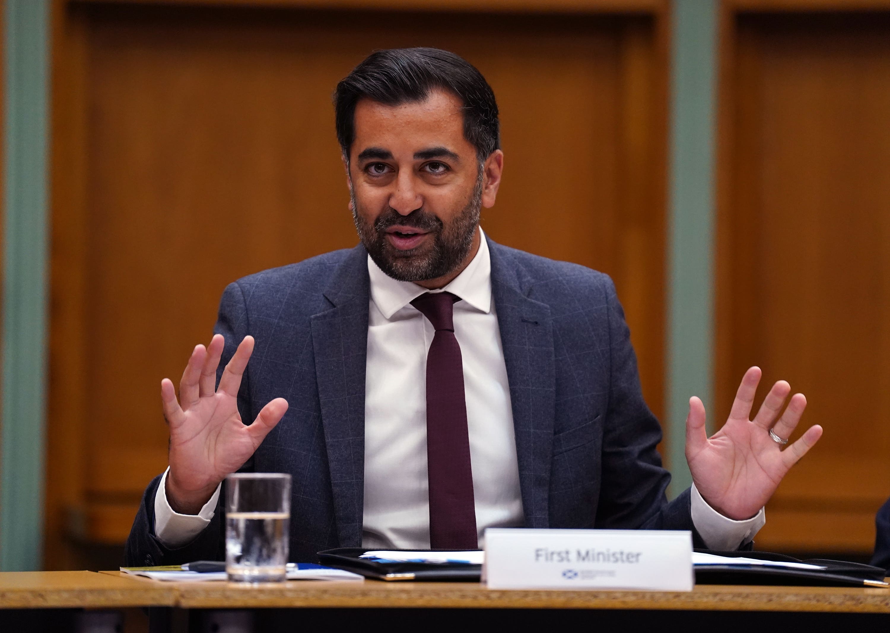 First Minister Humza Yousaf 