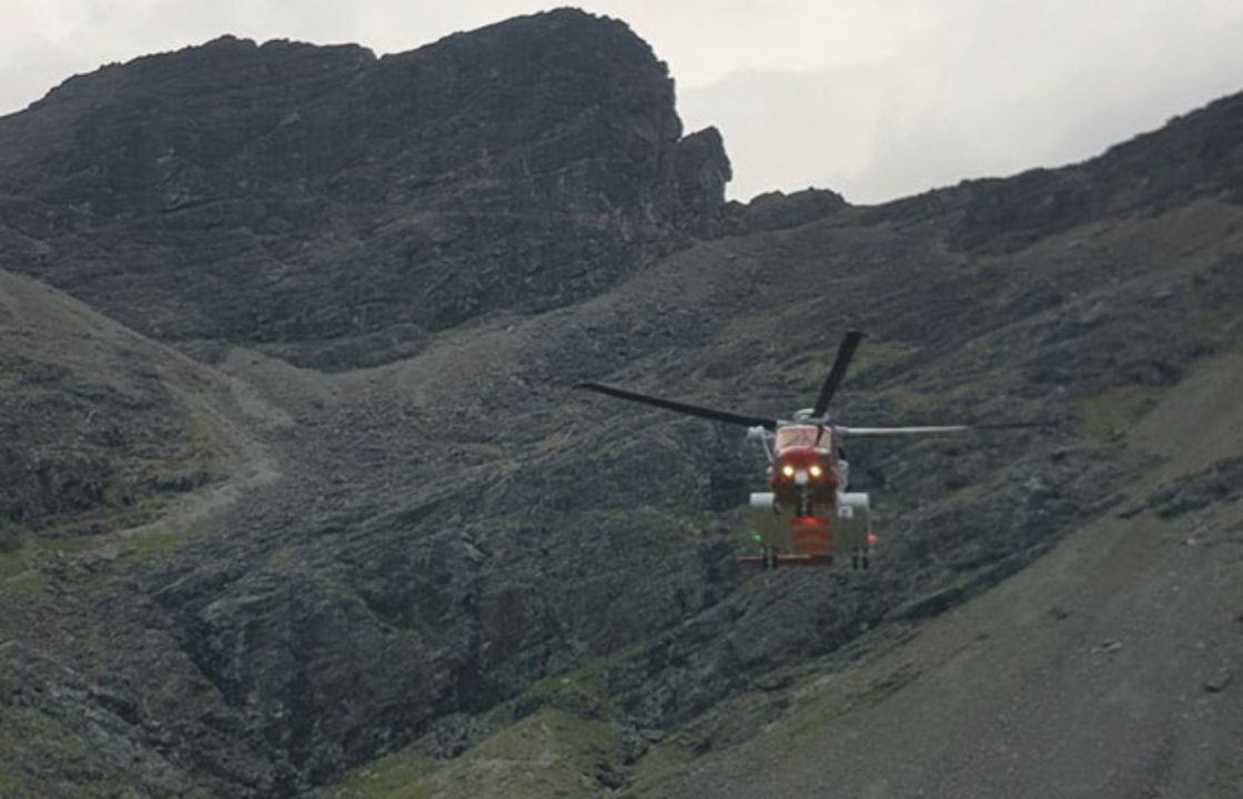 Huge emergency response after climber falls from 3000ft Coire a’ Bhasteir in Cuillin mountain range Skye