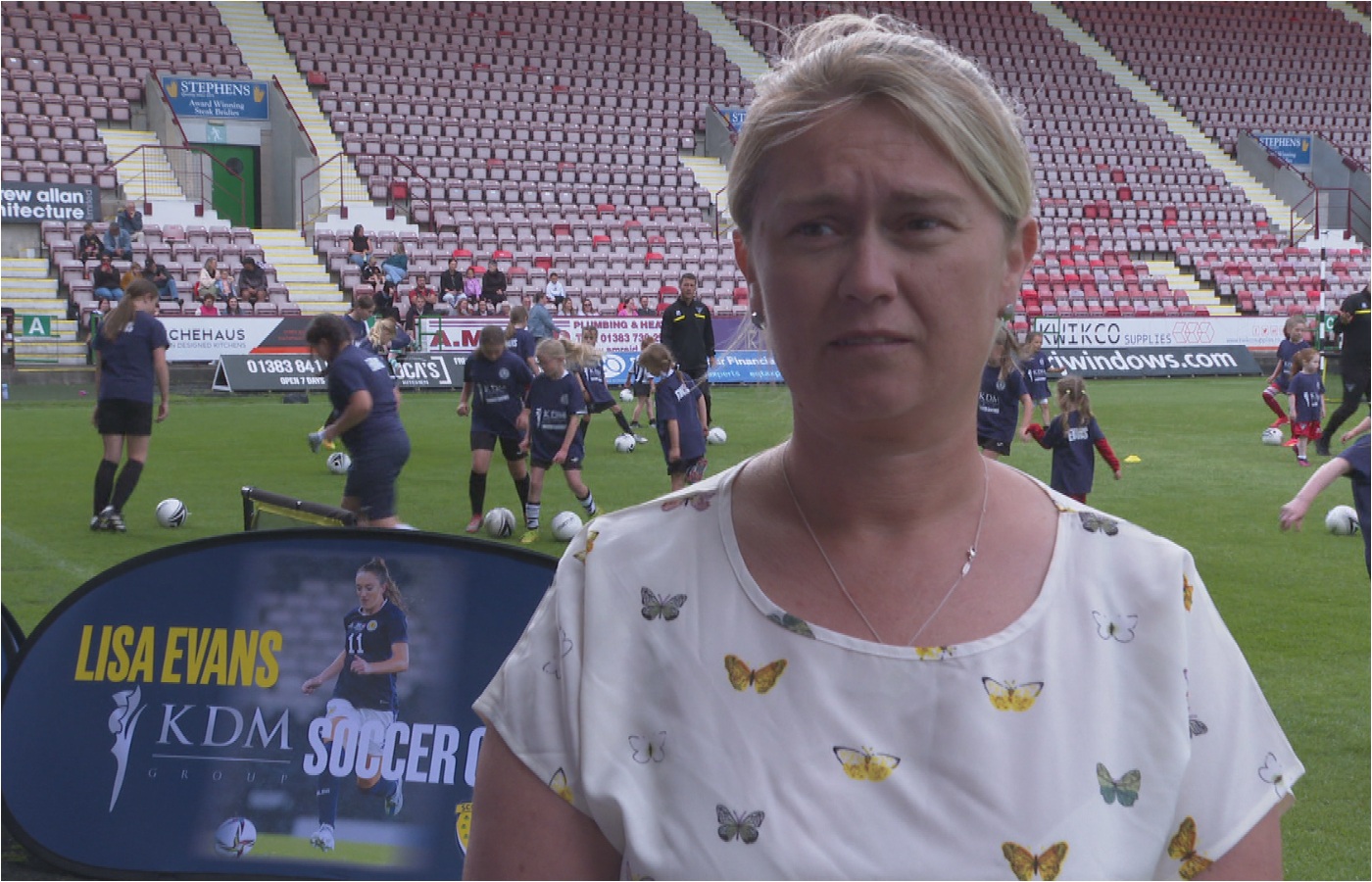 Shirley Martin said professional clubs are now convincing girls to stick with the sport.