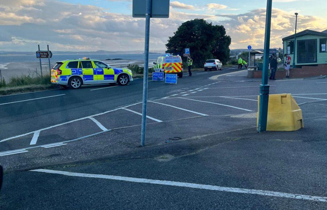 Boy, 12, left in hospital after being struck by car outside caravan park in Kinghorn, Fife