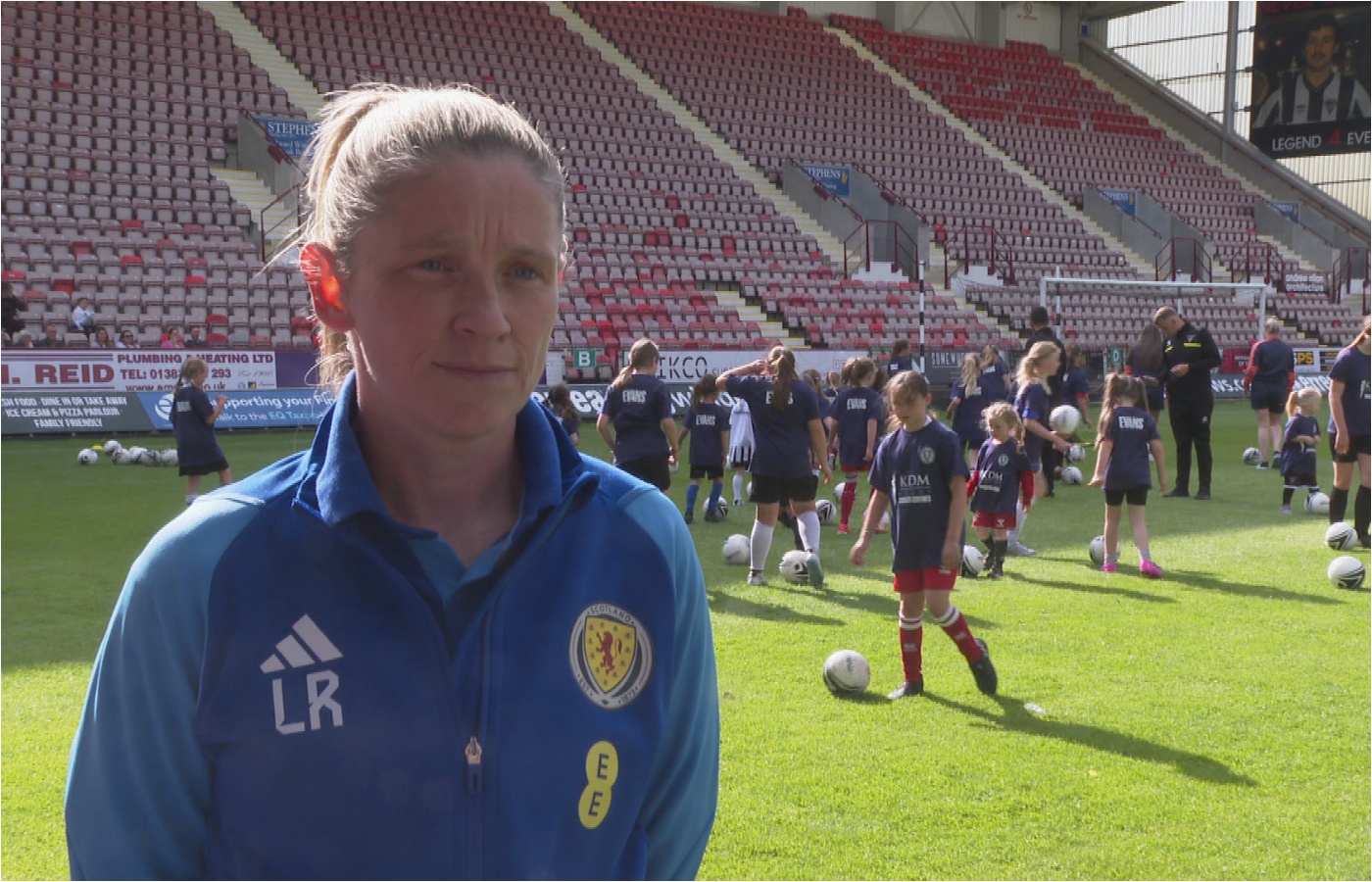 Leanne Ross says becoming a professional player is 'no longer a dream but a reality' for young girls.