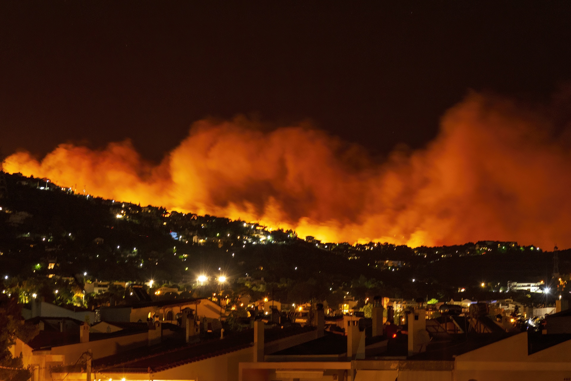 Fires have been ravaging parts of Greece for the past week.