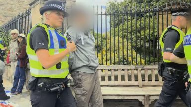 Two protestors charged after Royal ceremony in Edinburgh